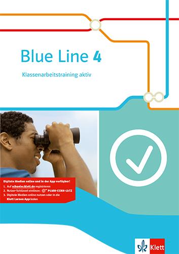 Cover: 9783125478947 | Blue Line 4. Klassenarbeitstraining aktiv! 8. Schuljahr. Ausgabe 2014