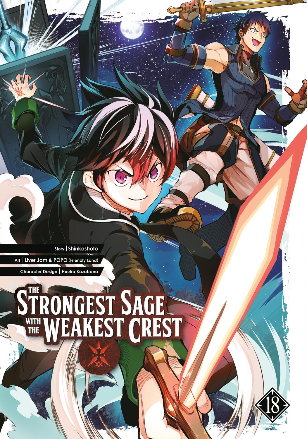 Cover: 9781646092321 | The Strongest Sage with the Weakest Crest 18 | Shinkoshoto (u. a.)