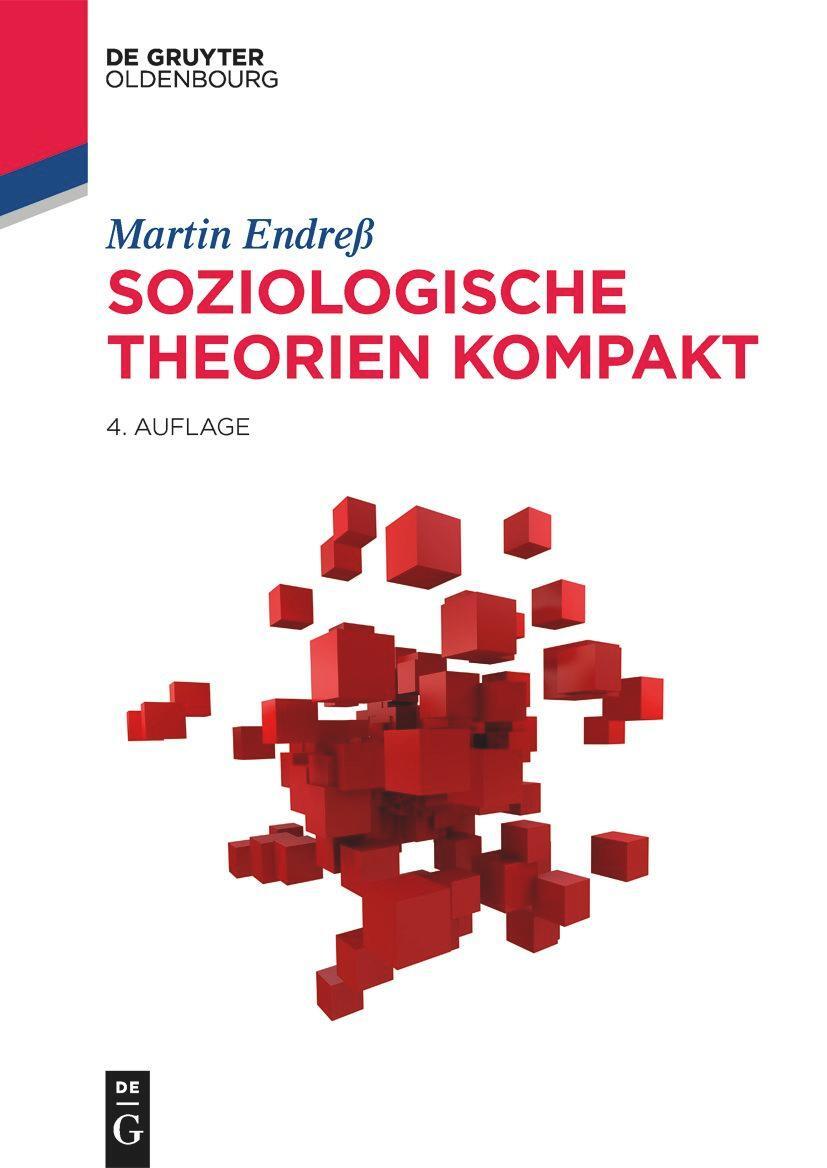 Cover: 9783110760859 | Soziologische Theorien kompakt | Martin Endreß | Taschenbuch | XVI