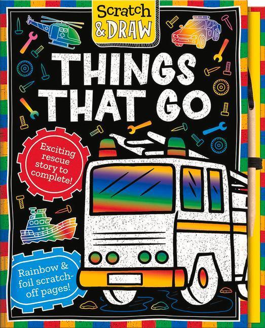 Cover: 9781801054812 | Scratch and Draw Things that Go | Lisa Regan | Buch | Gebunden | 2022