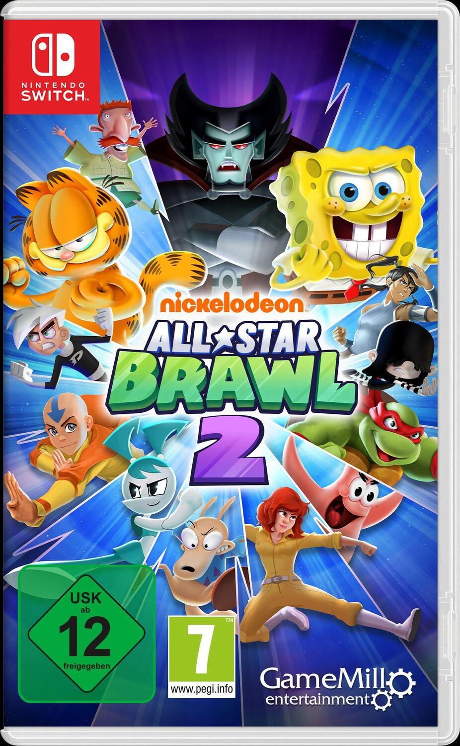 Cover: 5060968301354 | Nickelodeon All-Star Brawl 2 (Nintendo Switch) | Blu-ray Disc | 2023