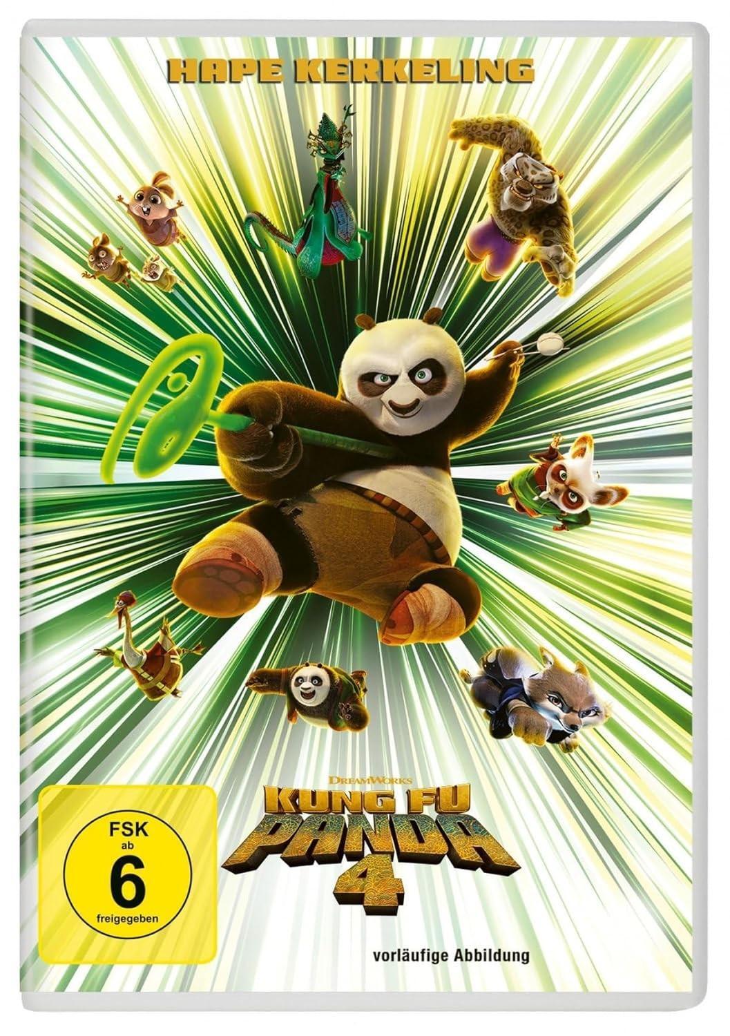 Cover: 5053083267421 | Kung Fu Panda 4 | Jonathan Aibel (u. a.) | DVD | Deutsch | 2024