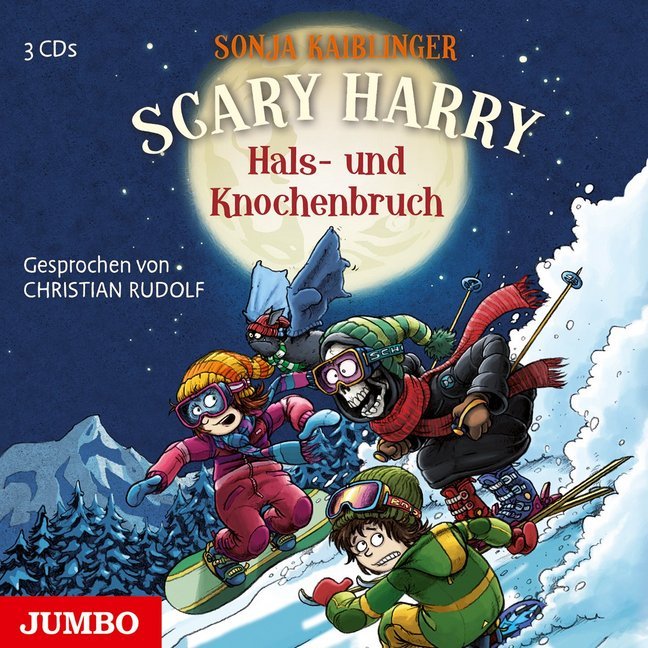 Cover: 9783833737558 | Scary Harry - Hals- und Knochenbruch, 3 Audio-CD | Sonja Kaiblinger