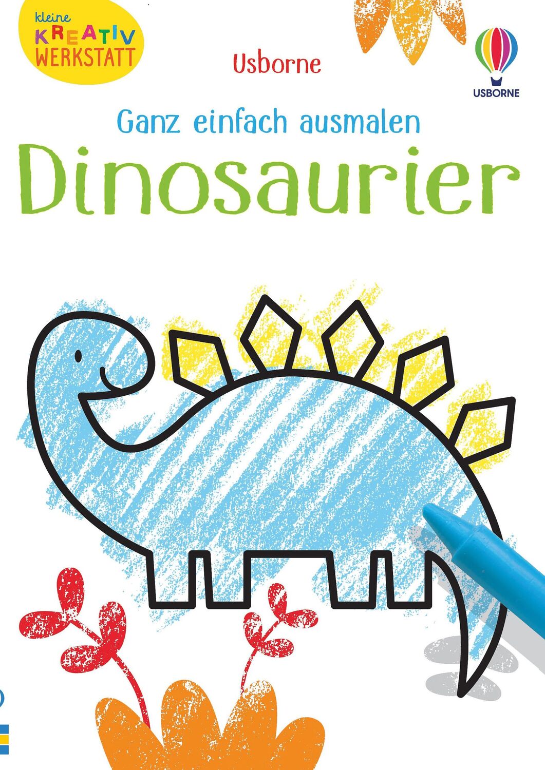 Cover: 9781789415483 | Kleine Kreativ-Werkstatt - Ganz einfach ausmalen: Dinosaurier | Robson