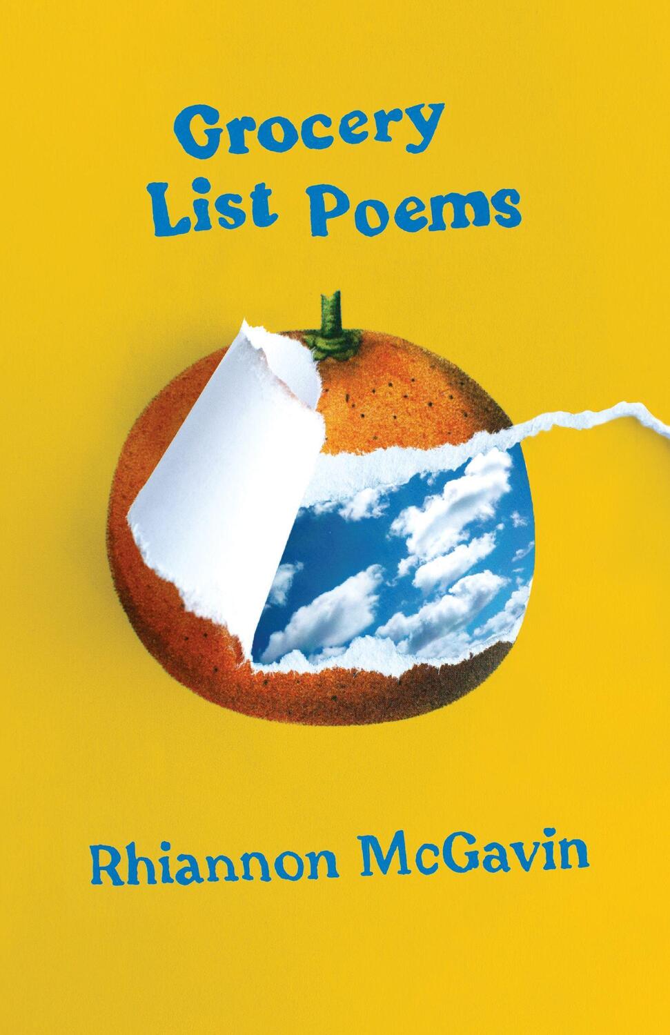 Cover: 9781945649318 | Grocery List Poems | Rhiannon McGavin | Taschenbuch | Englisch | 2021