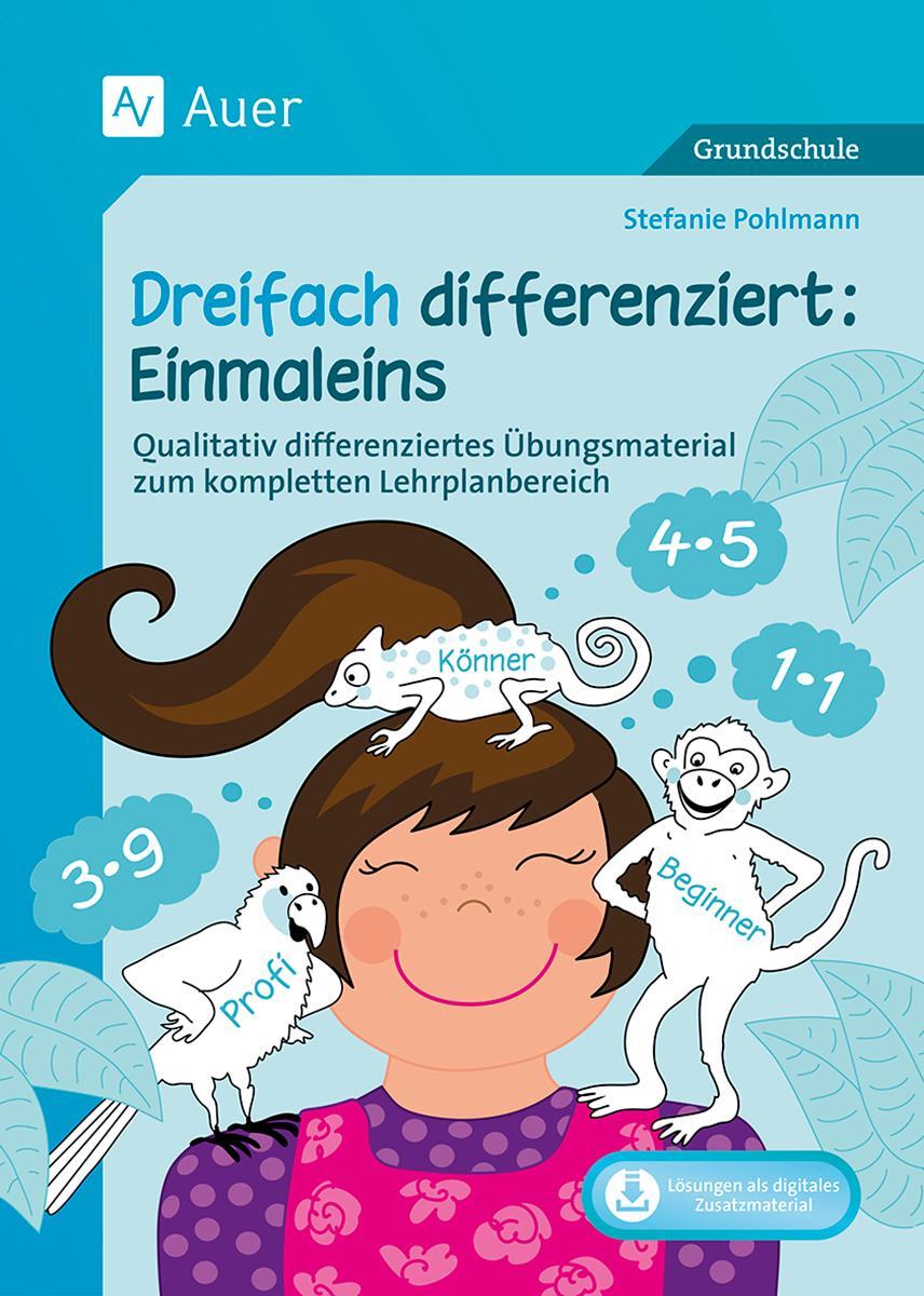 Cover: 9783403087540 | Dreifach differenziert Einmaleins | Stefanie Pohlmann | Bundle | 2023