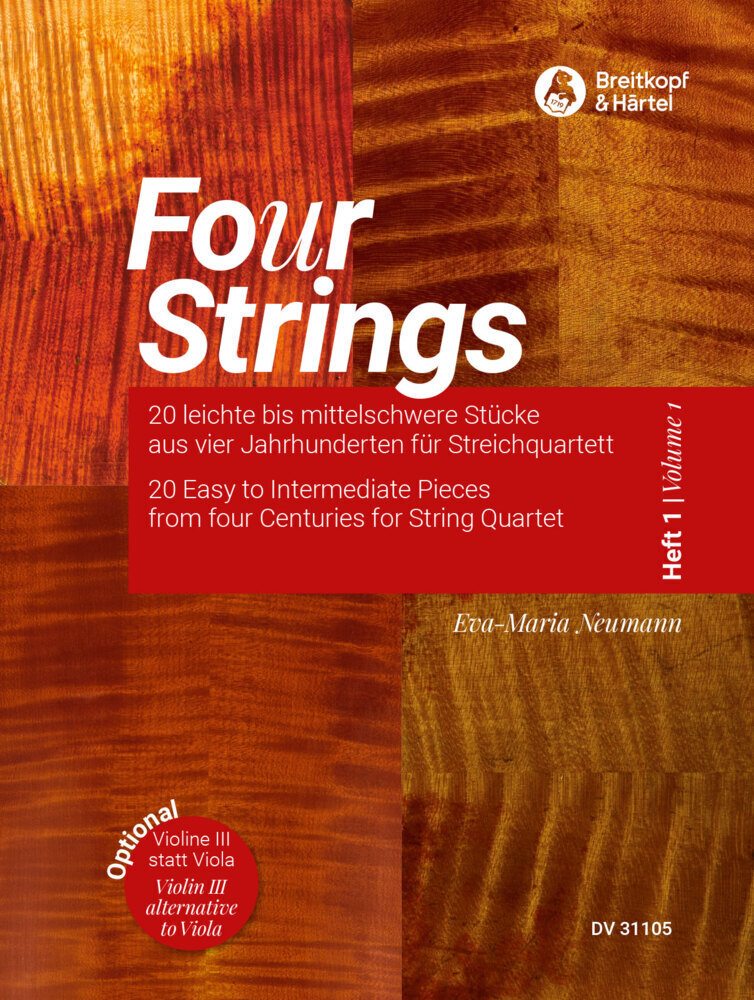 Cover: 9790200415810 | Fo(u)r Strings Heft 1 | Eva-Maria Neumann | 2020 | Breitkopf & Härtel