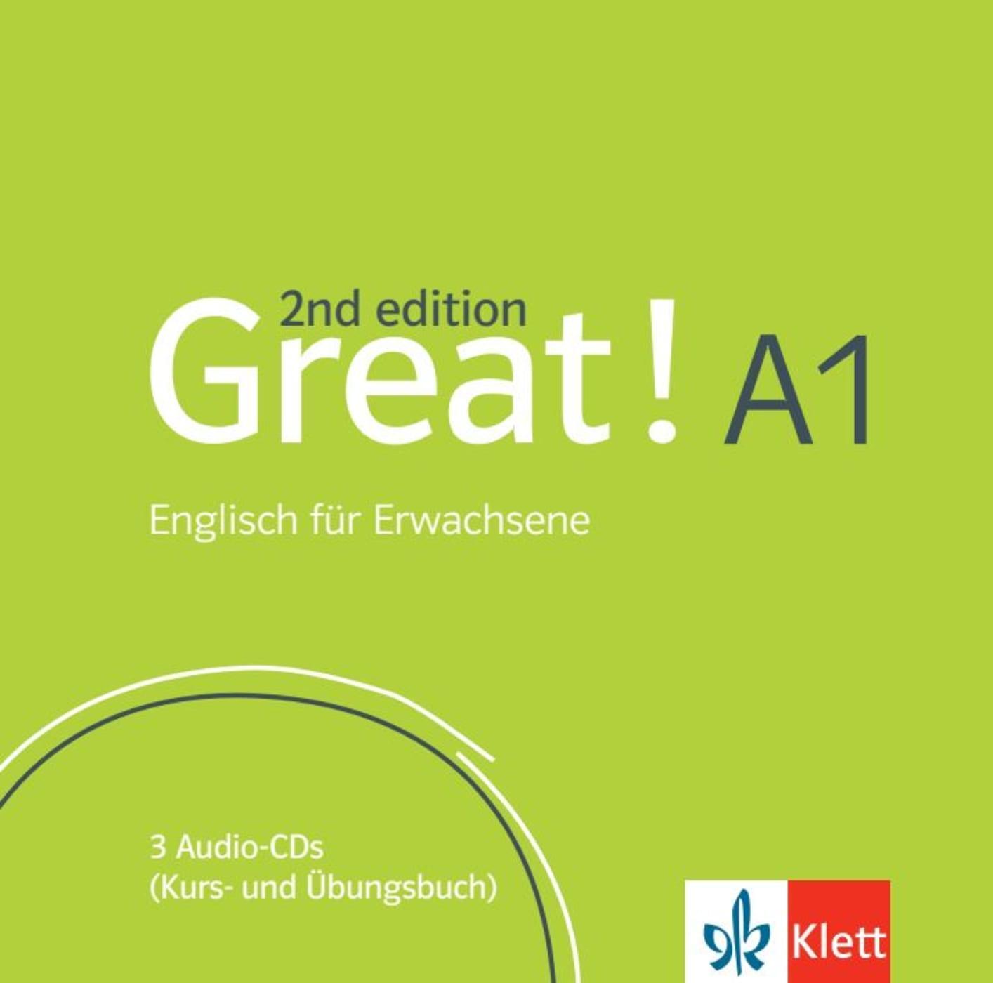 Cover: 9783125017627 | Great! A1 2nd edition. 3 Audio-CDs | Englisch für Erwachsene | CD