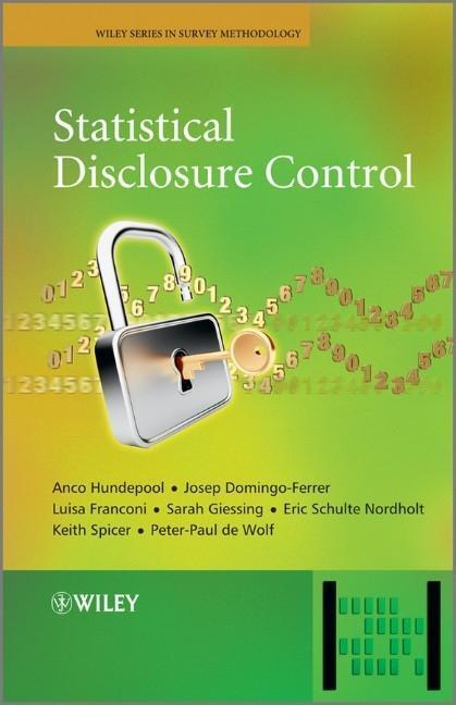 Cover: 9781119978152 | Statistical Disclosure Control | Anco Hundepool (u. a.) | Buch | 2012
