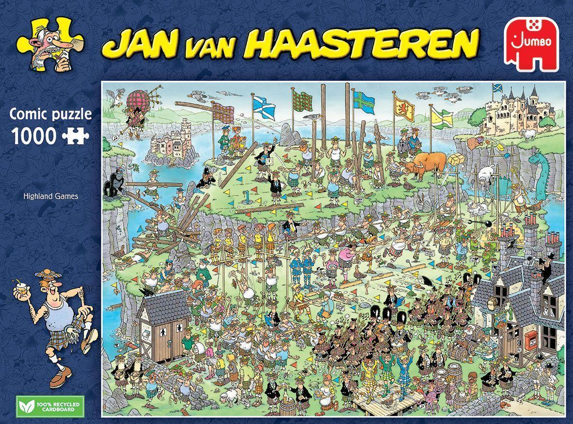 Bild: 8710126200698 | Jan van Haasteren - Highland-Games - 1000 Teile | Spiel | Deutsch