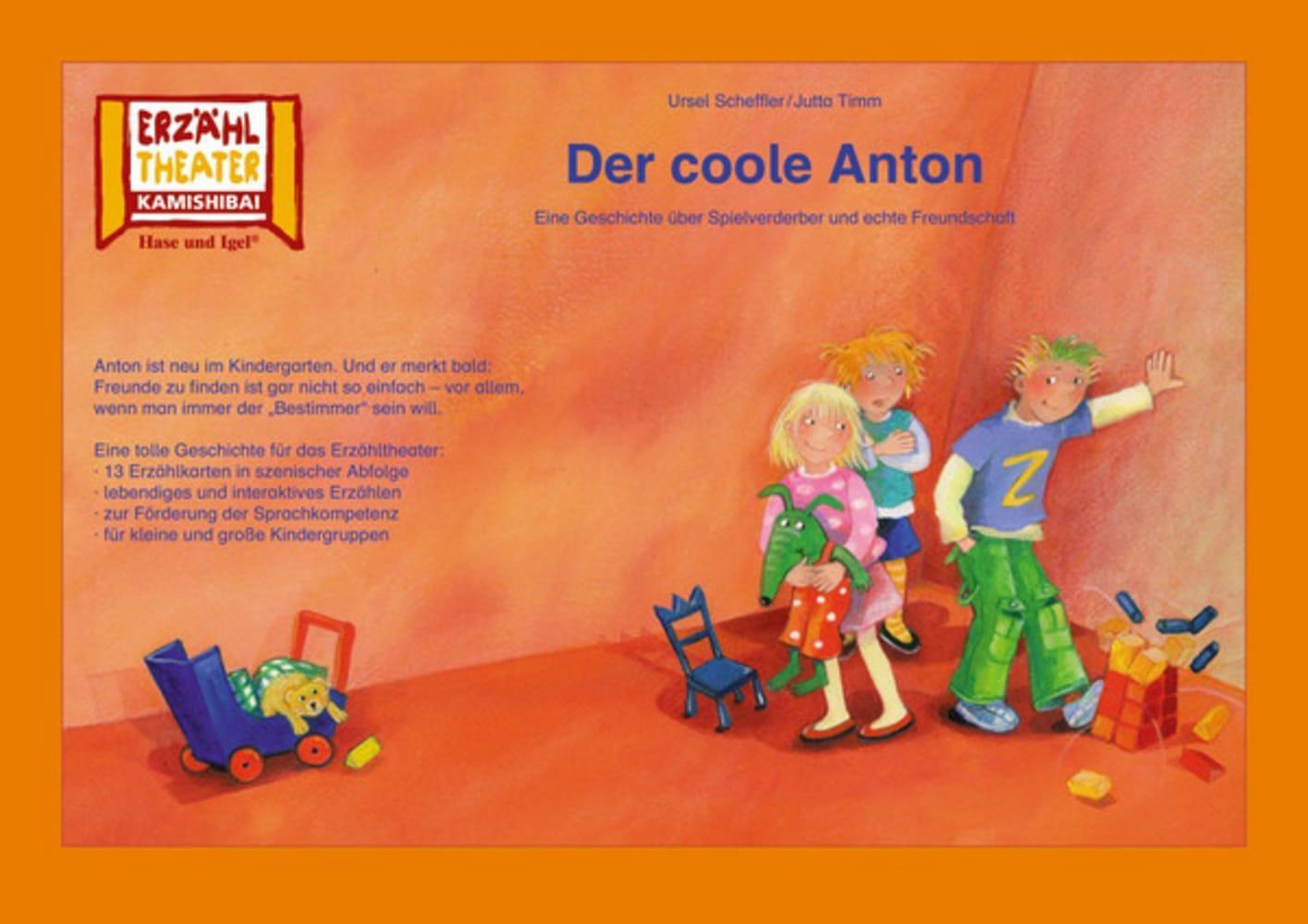 Cover: 4260505830847 | Kamishibai: Der coole Anton | Ursel Scheffler (u. a.) | Box | 13 S.