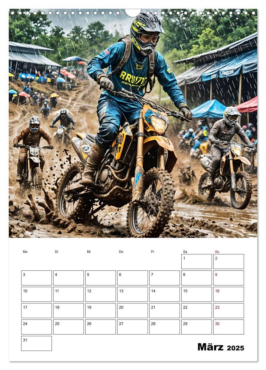 Bild: 9783457196748 | Vollgas und Adrenalin - Motocross-Action pur! (Wandkalender 2025...