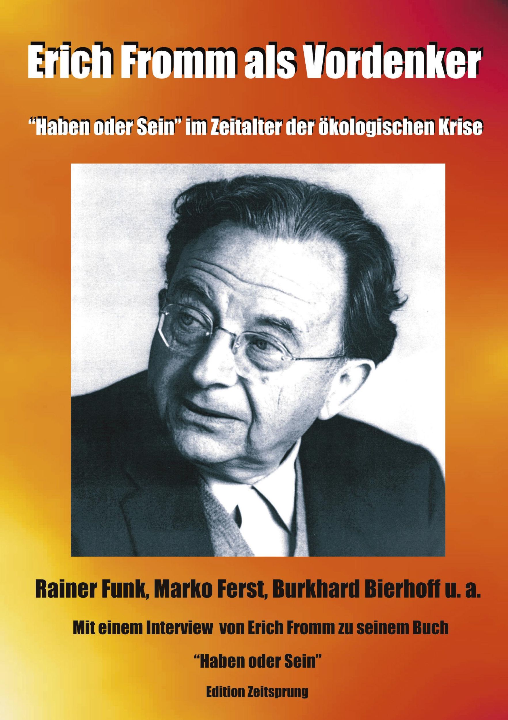 Cover: 9783831131990 | Erich Fromm als Vordenker | Erich Fromm | Taschenbuch | Paperback