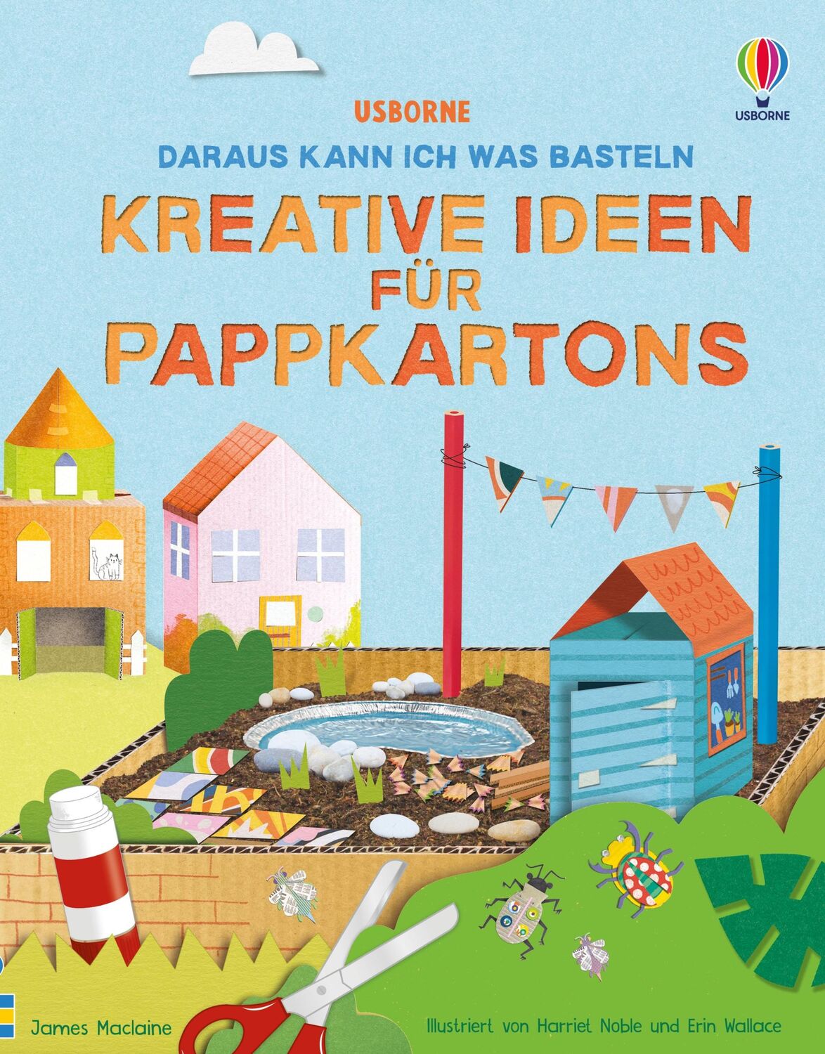 Cover: 9781035701766 | Daraus kann ich was basteln: Kreative Ideen für Pappkartons | Maclaine