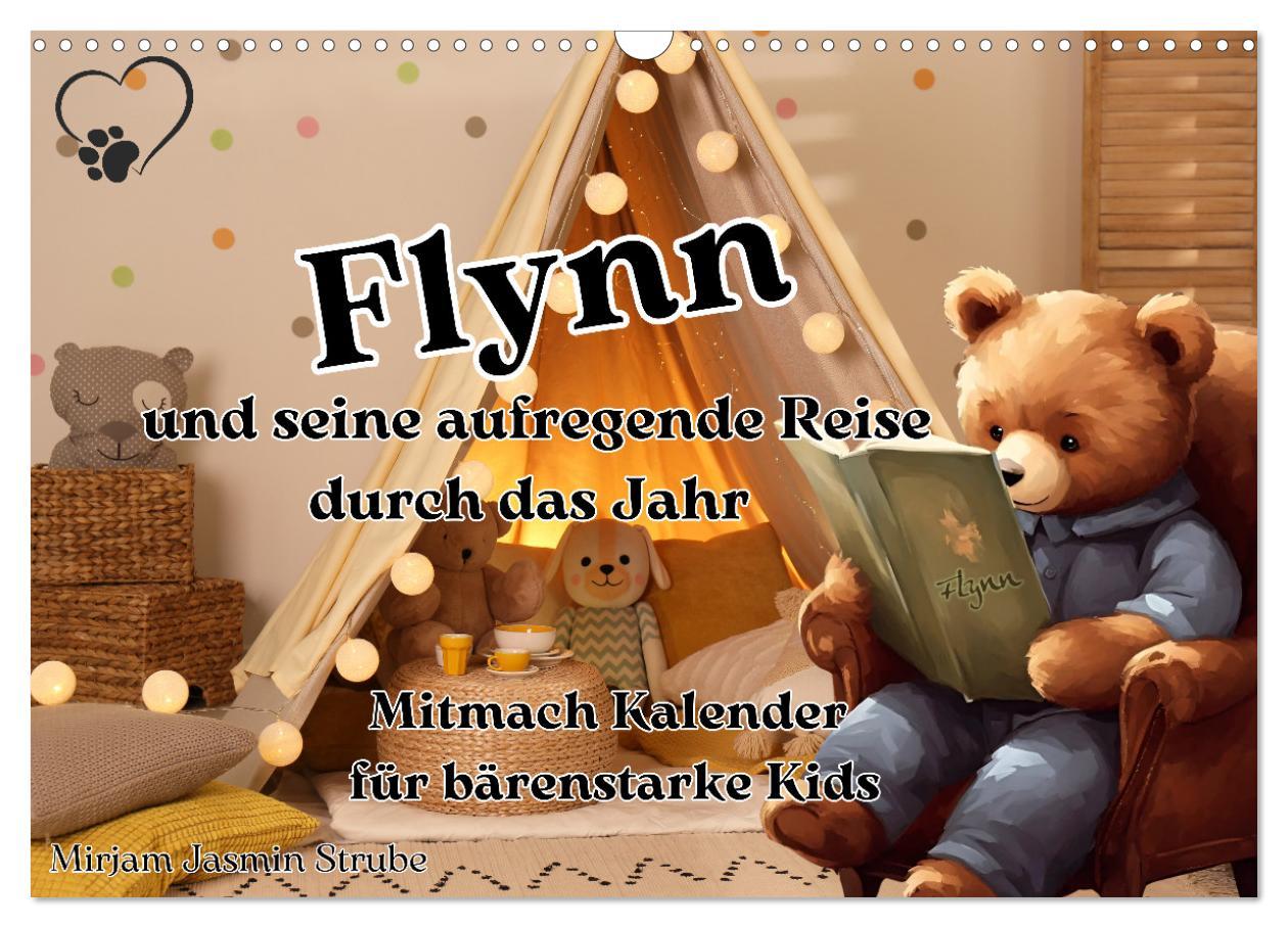 Cover: 9783457167847 | Flynn und seine aufregende Reise durch das Jahr (Wandkalender 2025...