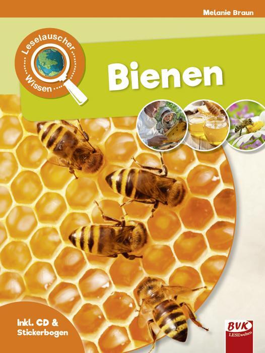 Cover: 9783965200722 | Leselauscher Wissen: Bienen (inkl. CD) | Melanie Braun | Buch | 2021