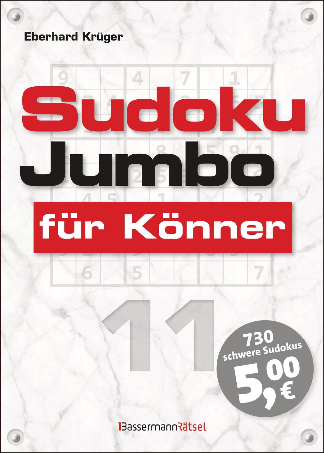 Cover: 9783809447283 | Sudokujumbo für Könner 11 | mittlerer bis hoher Schwierigkeitsgrad