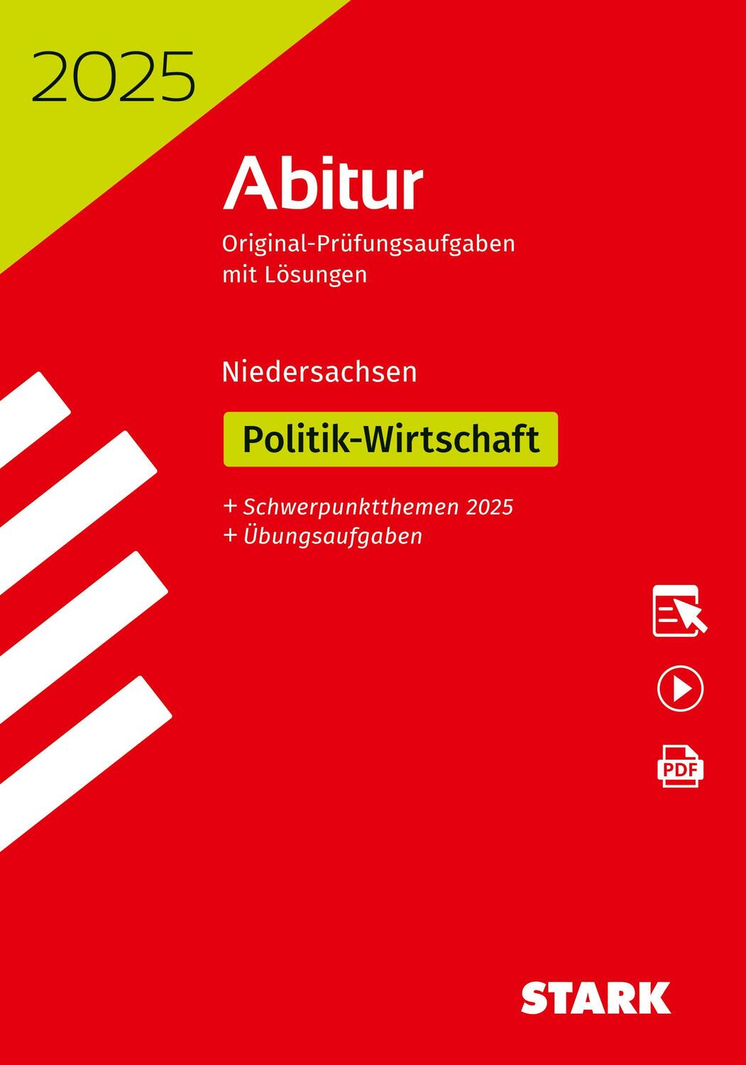 Cover: 9783849060237 | STARK Abiturprüfung Niedersachsen 2025 - Politik-Wirtschaft GA/EA