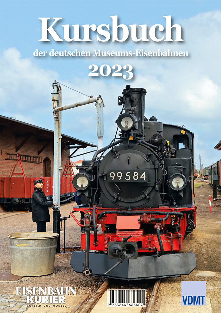 Cover: 9783844668438 | Kursbuch der deutschen Museums-Eisenbahnen - 2023 | Taschenbuch | 2023