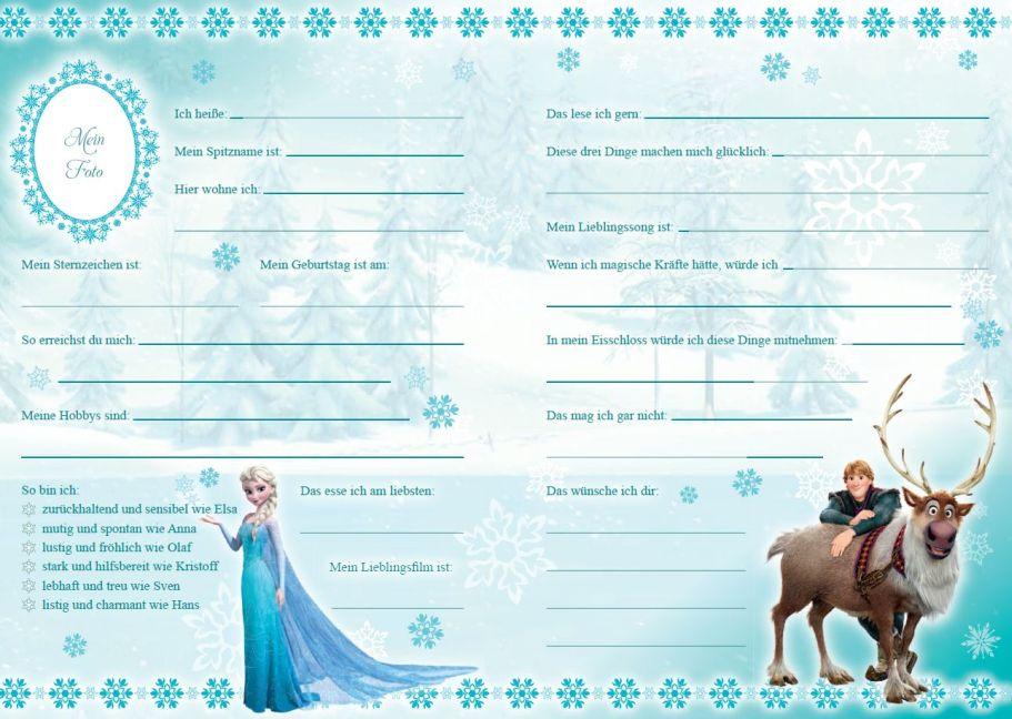 Bild: 9783833231346 | Disney Die Eiskönigin: Mein Elsa-Freundebuch | Walt Disney | Buch