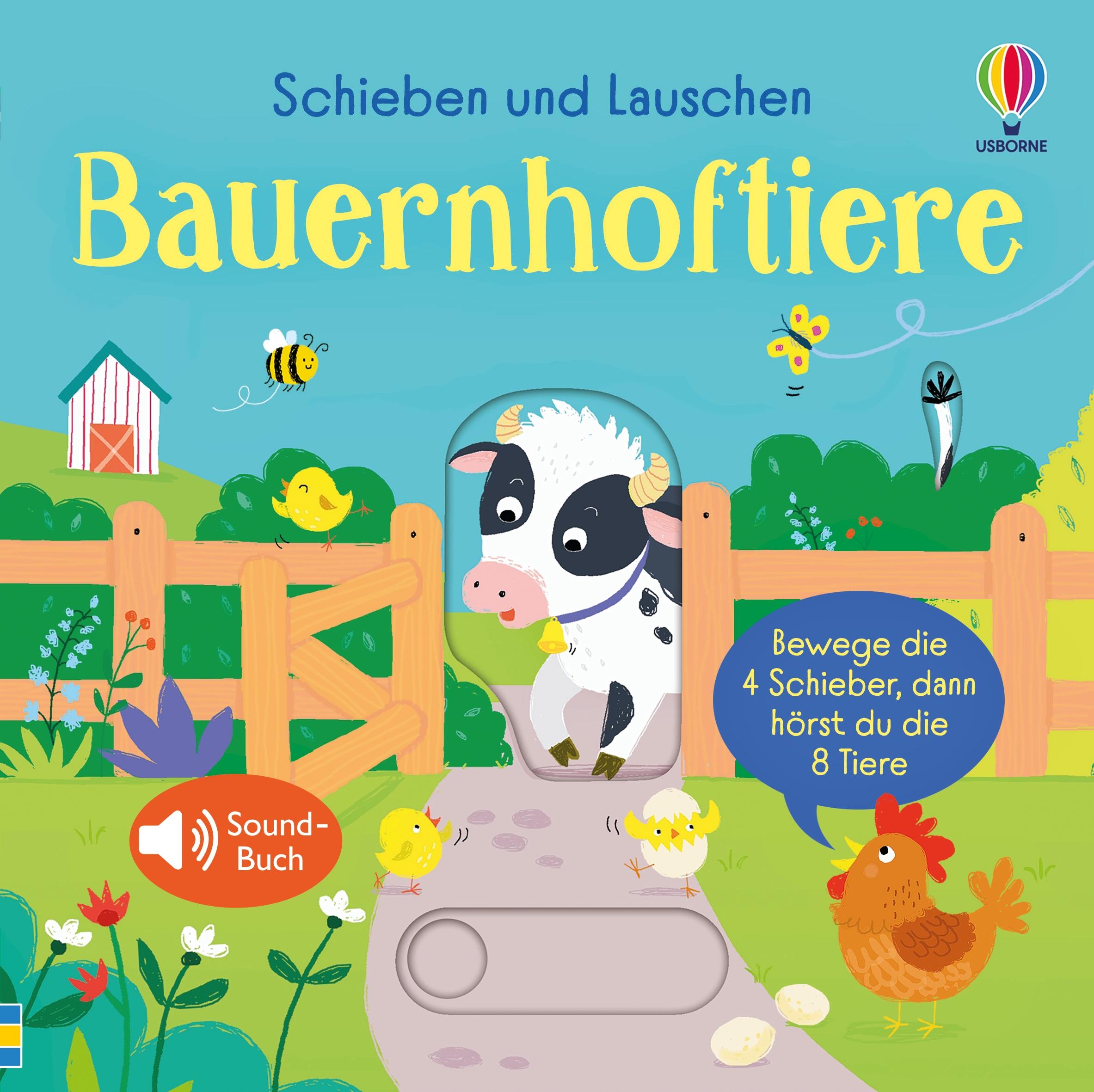 Cover: 9781035703180 | Schieben und Lauschen: Bauernhoftiere | Buch | 8 S. | Deutsch | 2025