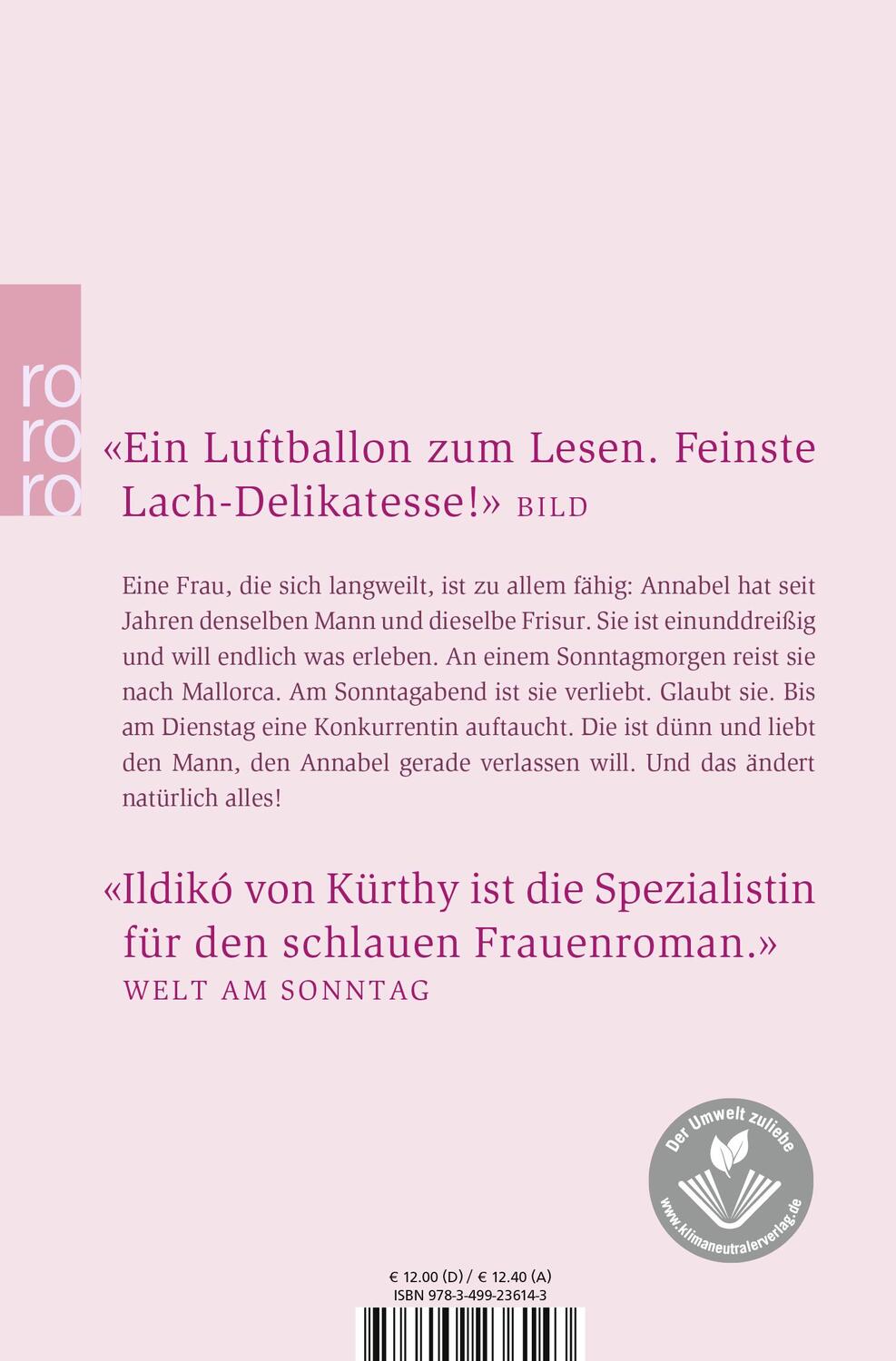 Rückseite: 9783499236143 | Freizeichen | Ildiko von Kürthy | Taschenbuch | Deutsch | 2004