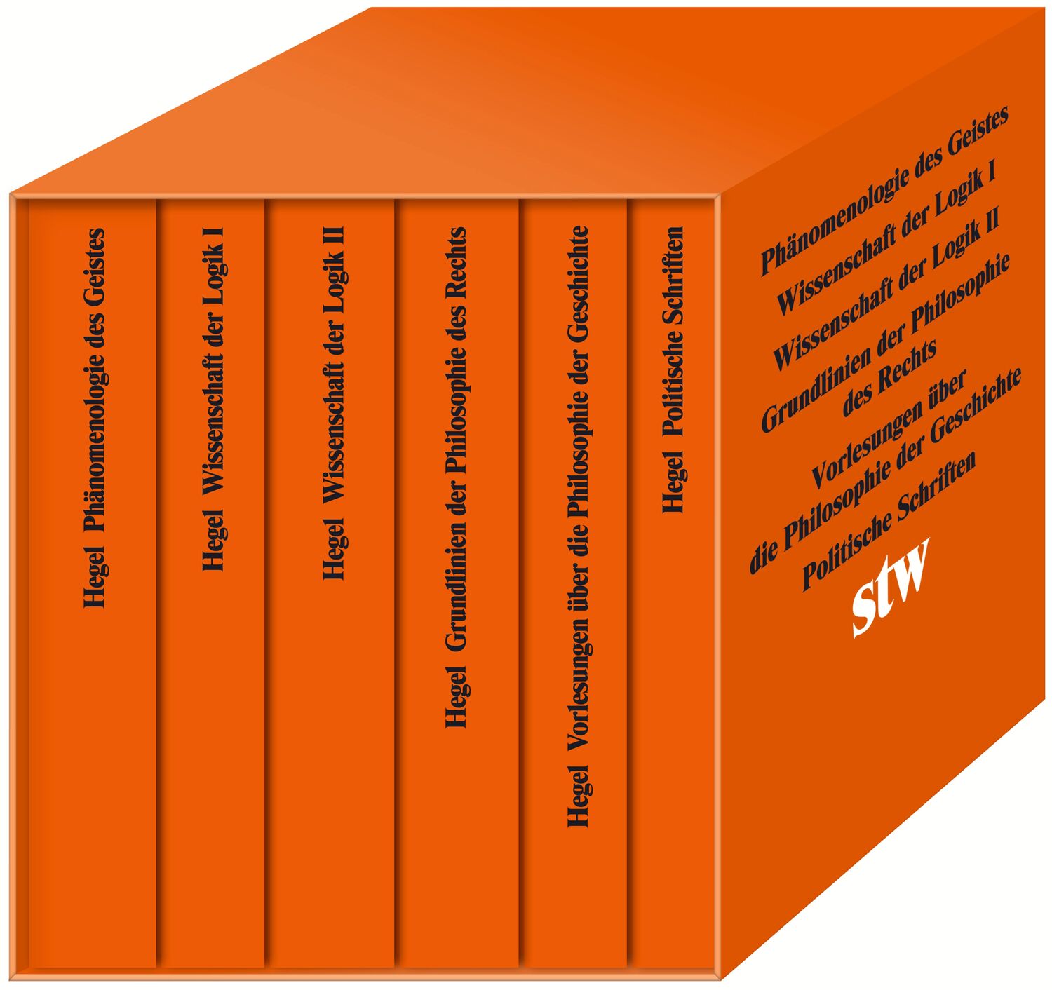 Cover: 9783518076378 | Die Hauptwerke: Phänomenologie des Geistes. Wissenschaft der Logik...