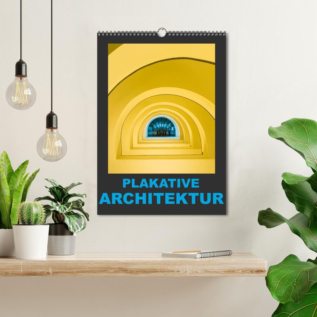 Bild: 9783457042472 | Plakative Architektur (Wandkalender 2025 DIN A3 hoch), CALVENDO...