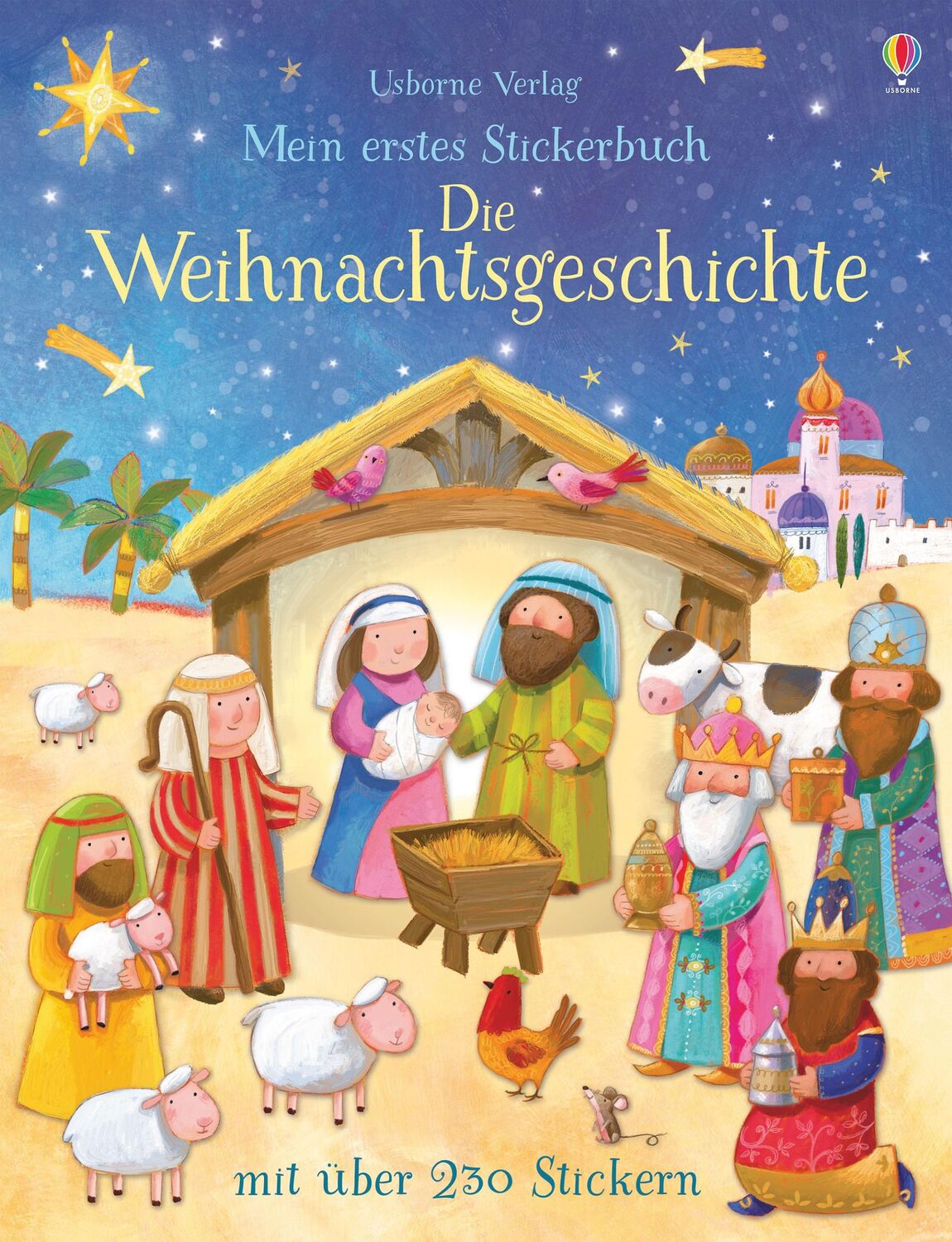 Cover: 9781782326991 | Mein erstes Stickerbuch: Die Weihnachtsgeschichte | Felicity Brooks