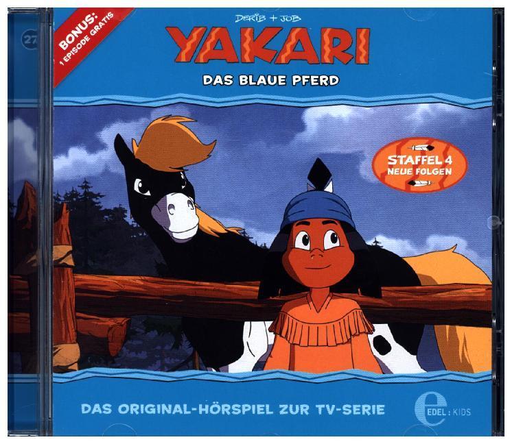 Cover: 4029759111658 | Yakari - Das blaue Pferd, 1 Audio-CD | Staffel 4, Neue Folgen | CD