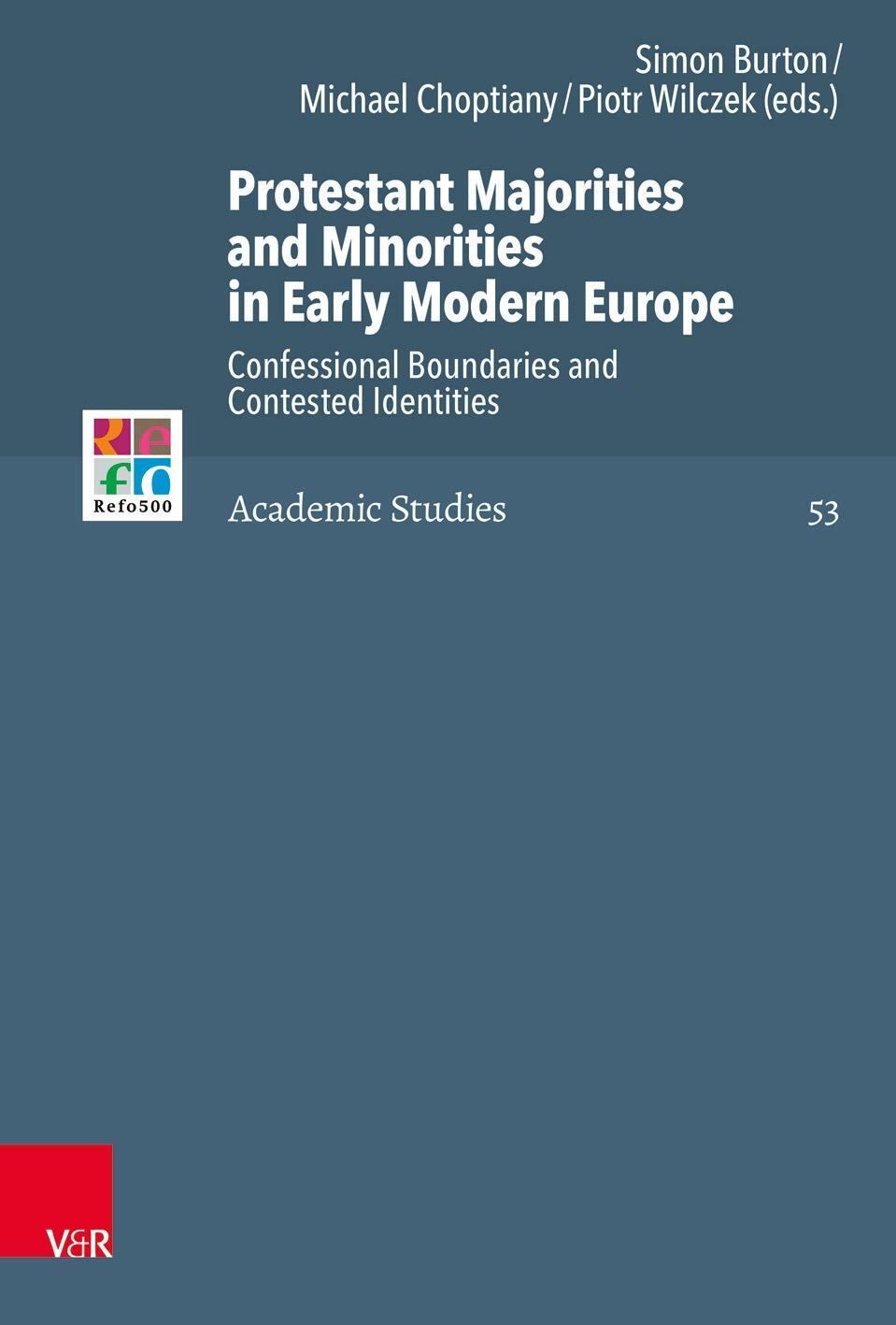 Cover: 9783525571293 | Protestant Majorities and Minorities in Early Modern Europe | Burton