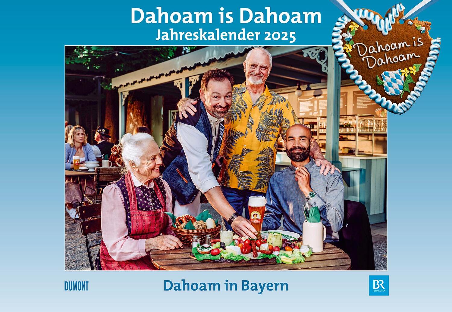 Cover: 4250809654287 | Dahoam is Dahoam 2025 - Broschürenkalender - Wandkalender - mit...