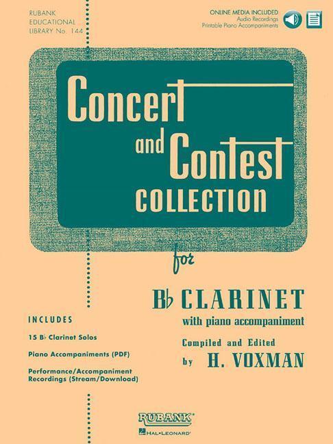 Cover: 9781423477181 | Concert and Contest Collection for BB Clarinet: Solo Book with...