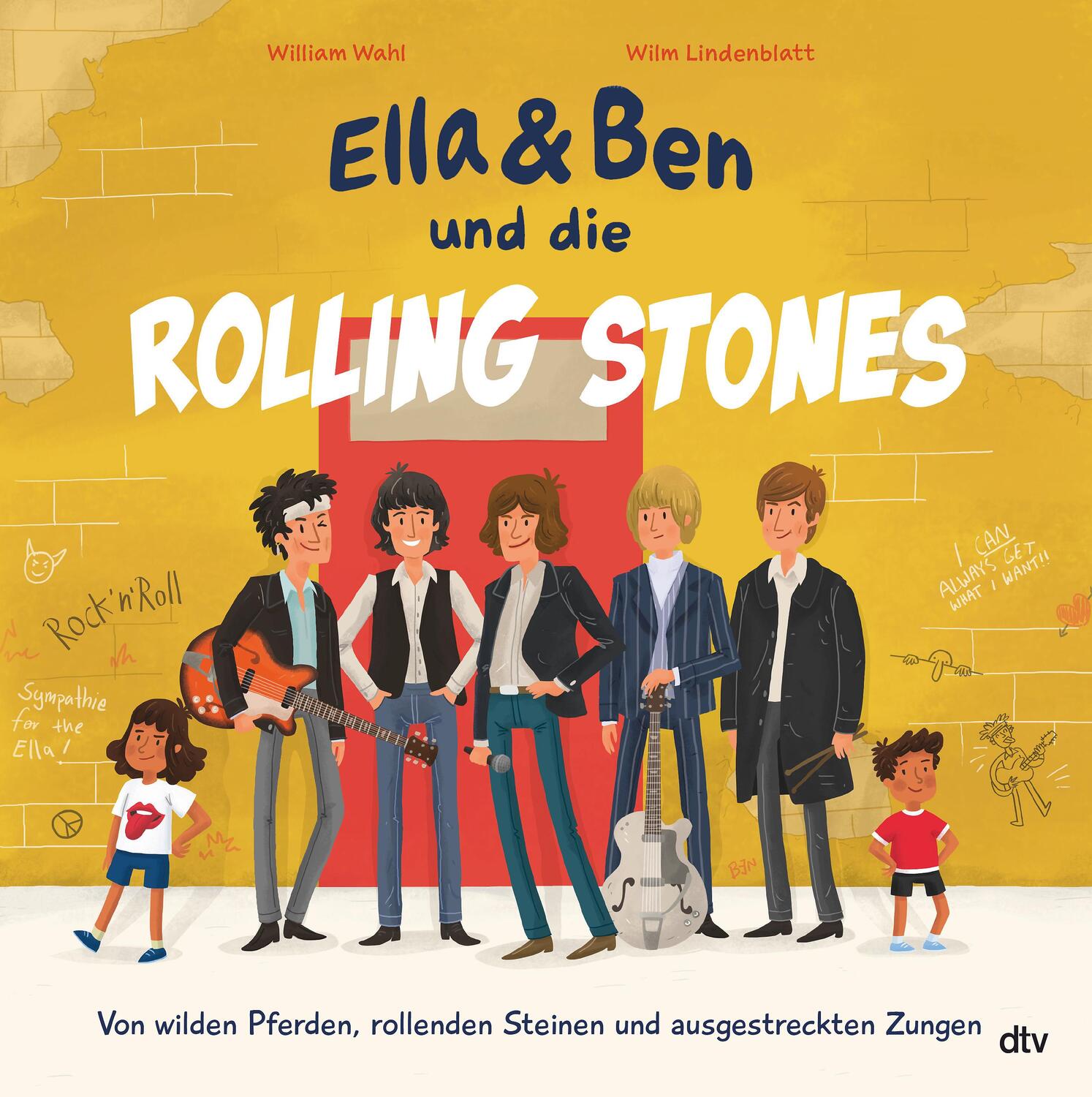 Cover: 9783423764919 | Ella &amp; Ben und die Rolling Stones - Von wilden Pferden, rollenden...