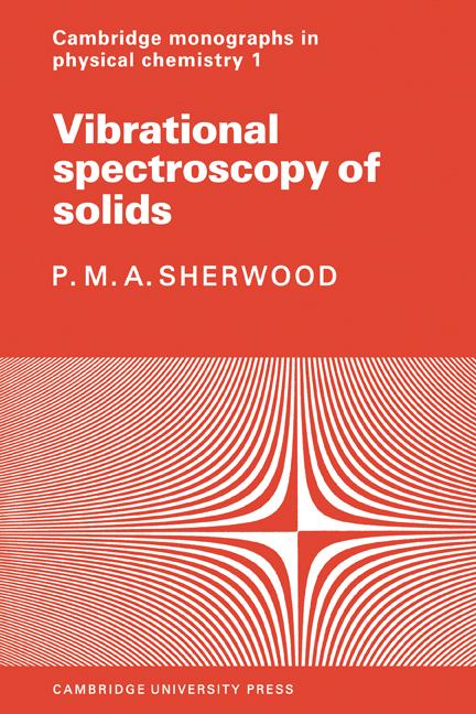 Cover: 9780521279147 | Vibrational Spectroscopy of Solids | P. M. A. Sherwood | Taschenbuch