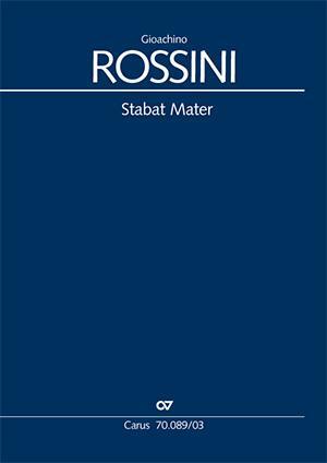 Cover: 9790007083366 | Stabat Mater | Gioachino Rossini | Taschenbuch | Klavierauszug | 1993
