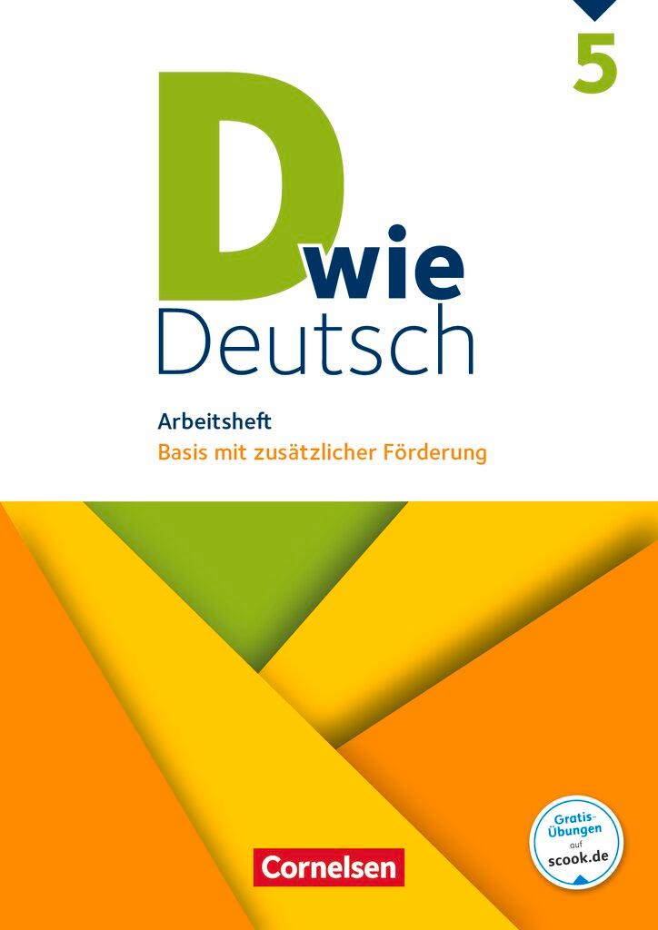 Cover: 9783062000034 | D wie Deutsch - Zu allen Ausgaben 5. Schuljahr - Arbeitsheft mit...