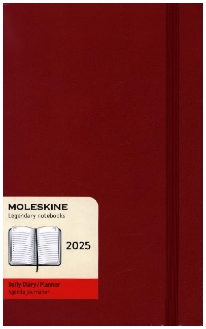 Cover: 8056999270148 | Moleskine 12 Monate Tageskalender 2025, Large/A5 | Buch | 400 S.