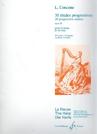 Cover: 9790043933212 | 30 Etudes Progressives Opus 26 Volume 1 | L. Concone | Buch