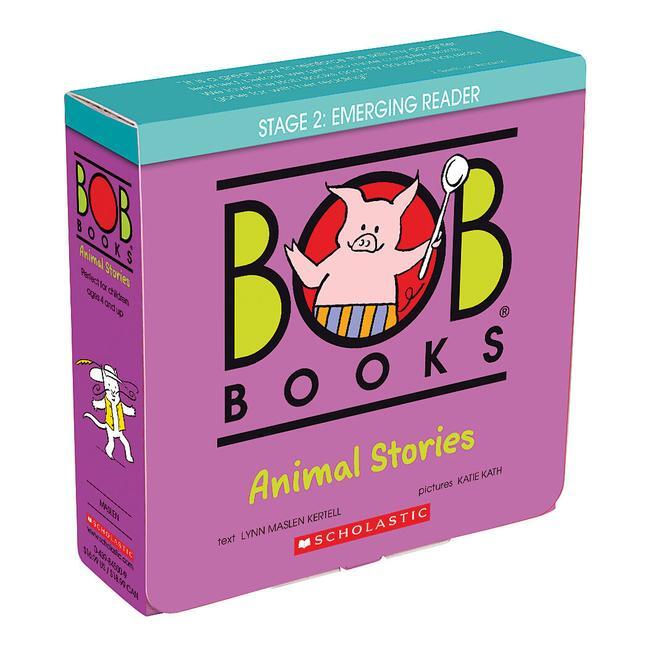 Cover: 9781338315127 | Bob Books - Animal Stories Box Set Phonics, Ages 4 and Up,...