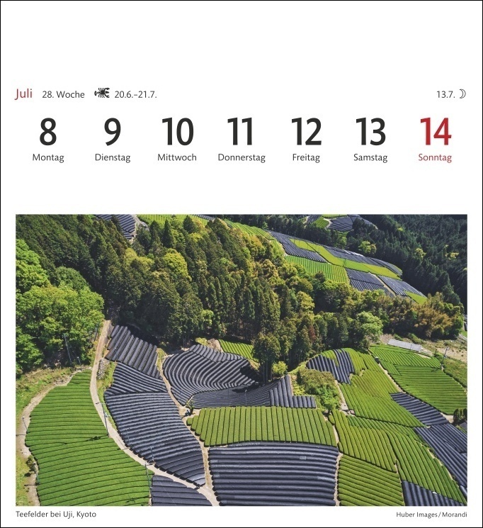 Bild: 9783840032295 | Japan Sehnsuchtskalender 2024. Fernweh in einem Foto-Kalender zum...