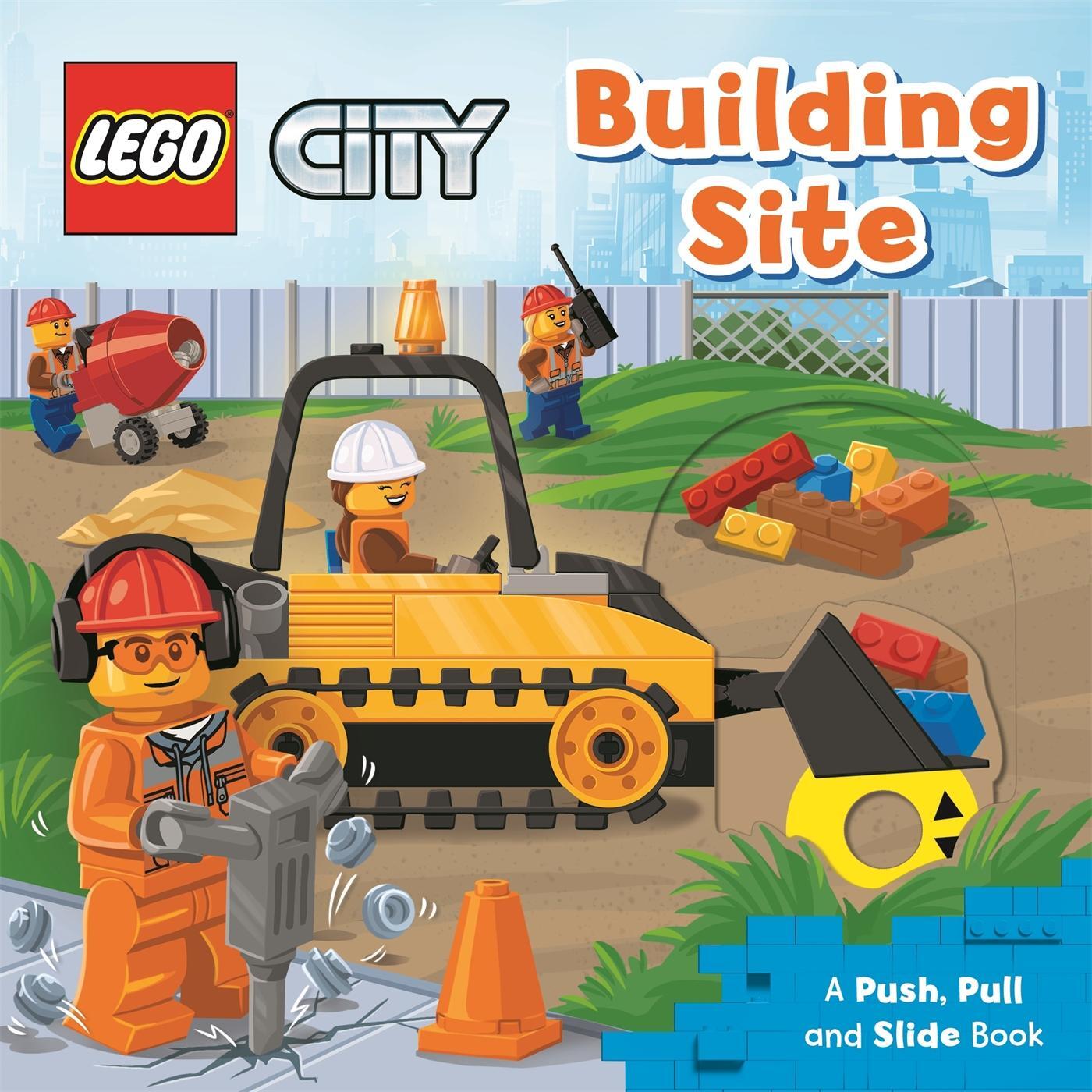 Cover: 9781529048384 | LEGO® City. Building Site | A Push, Pull and Slide Book | Buch | 2021