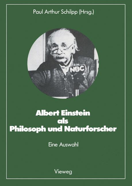 Cover: 9783528085384 | Albert Einstein als Philosoph und Naturforscher | eine Auswahl | Buch