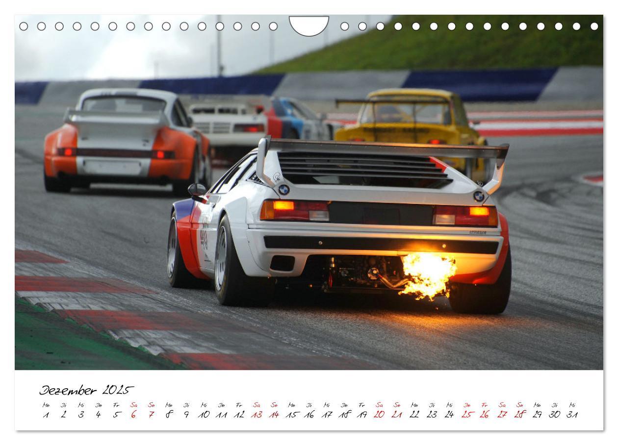 Bild: 9783435011445 | BMW M1 Procar (Wandkalender 2025 DIN A4 quer), CALVENDO Monatskalender