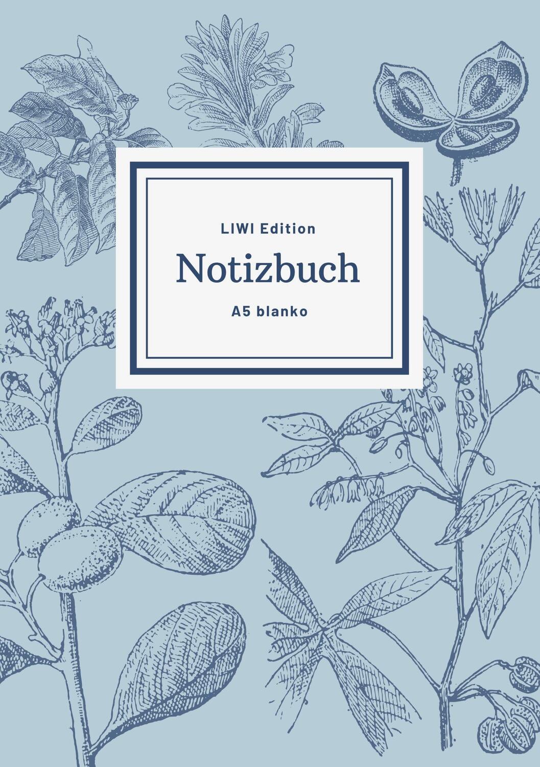 Cover: 9783965424647 | Notizbuch schön gestaltet mit Leseband - A5 Hardcover blanko - 100...
