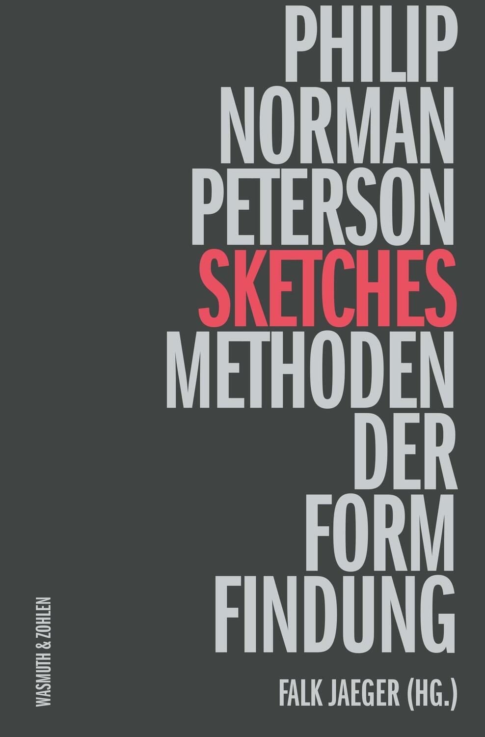 Cover: 9783803023889 | Sketches 1990 - 2020 | Methoden der Formfindung | Peterson | Buch