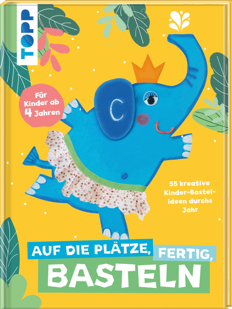 Cover: 9783772444739 | Auf die Plätze, fertig, Basteln | Buch | 128 S. | Deutsch | 2021