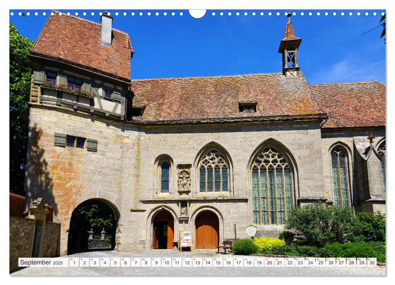 Bild: 9783435010134 | Rothenburg ob der Tauber. Sehenswürdigkeiten. (Wandkalender 2025...