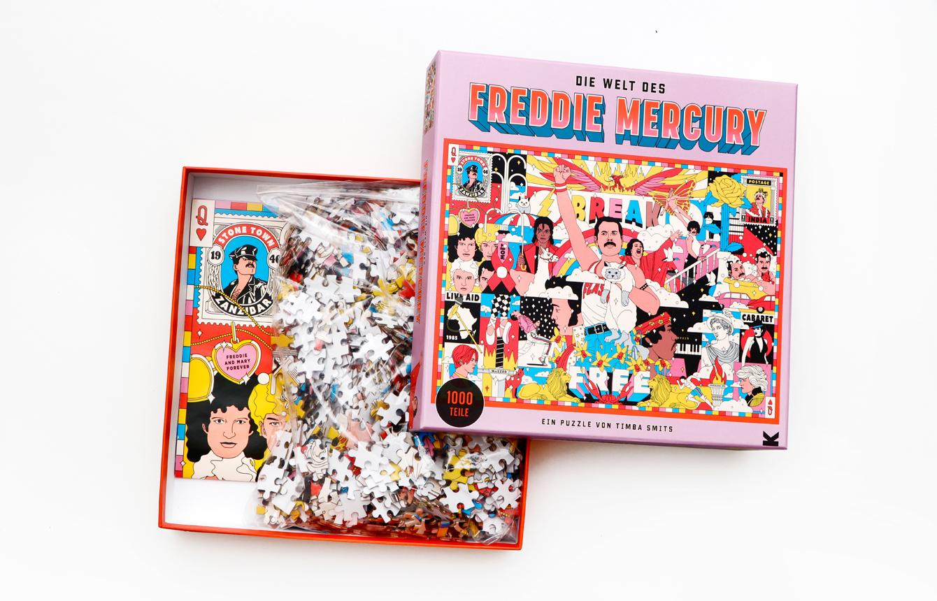 Bild: 9783962442552 | Die Welt des Freddie Mercury | Ein Puzzle | Timba Smits | Spiel | 2022