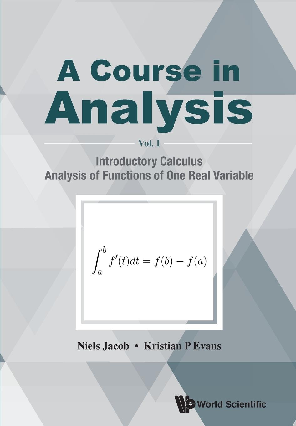 Cover: 9789814689090 | COURSE IN ANALYSIS, A (V1) | Niels Jacob &amp; Kristian P Evans | Buch